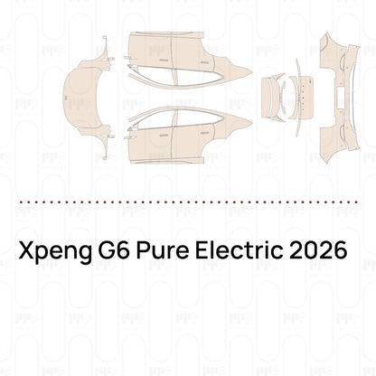 Pre-Cut PPF Xpeng G6 Pure Electric 2026