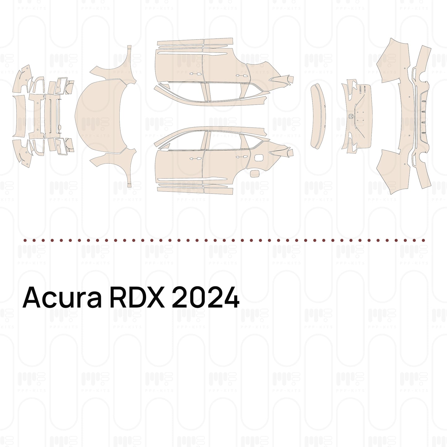 PPF precortado Acura RDX 2024