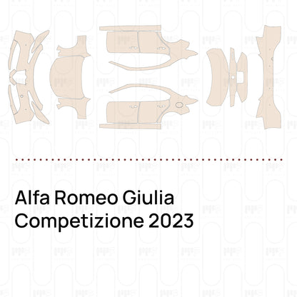 PPF precortado Alfa Romeo Giulia Competizione 2023