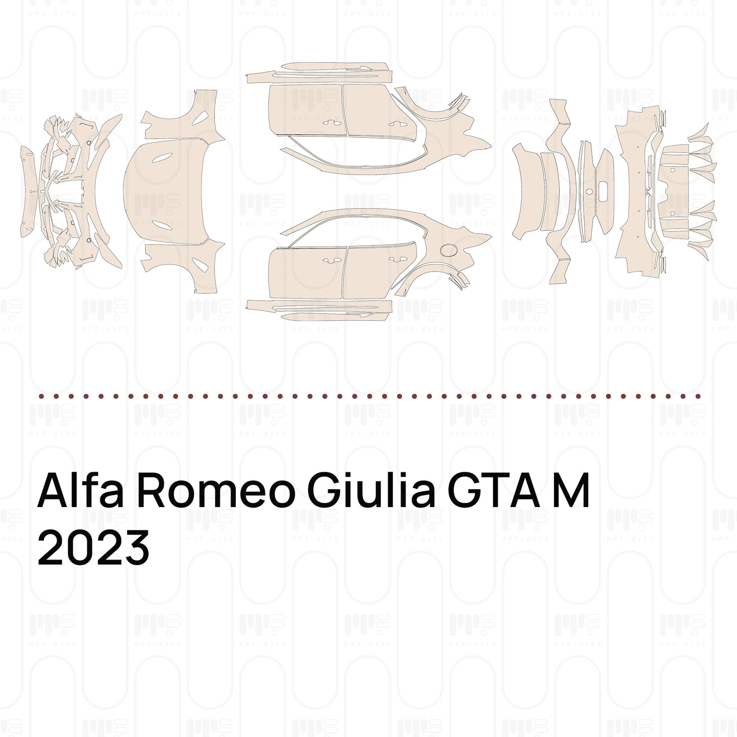 PPF precortado Alfa Romeo Giulia GTA M 2023