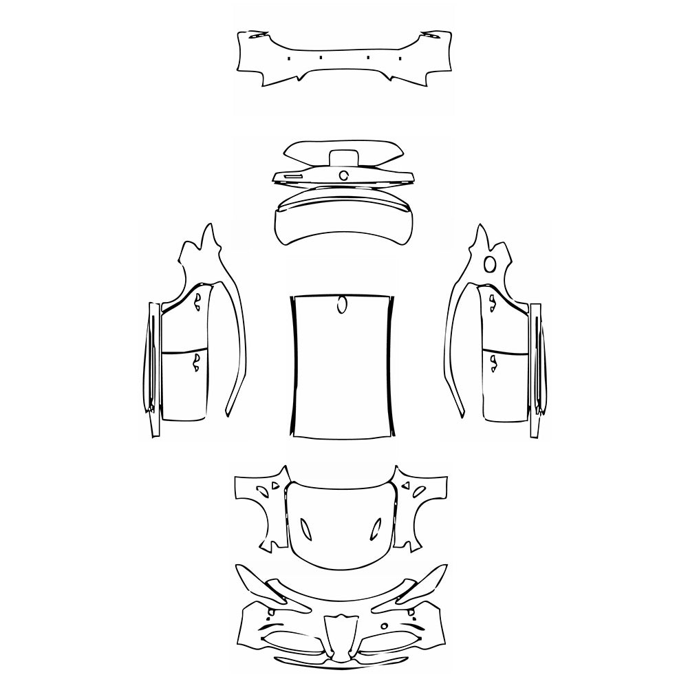 Pre-Cut PPF Alfa Romeo Giulia Quadrifoglio 2024 - PPF-Kits