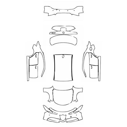 Pre-Cut PPF Alfa Romeo Giulia Veloce Competizione 2022 - PPF-Kits