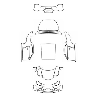 Pre-Cut PPF Alpine A 110 GT 2019 - PPF-Kits
