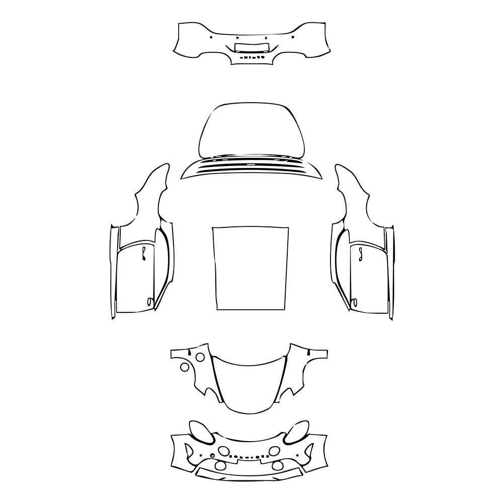 Pre-Cut PPF Alpine A 110 GT 2025 - PPF-Kits