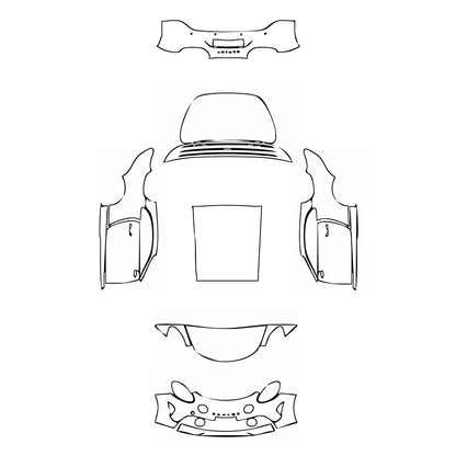Pre-Cut PPF Alpine A 110 S 2019 - PPF-Kits