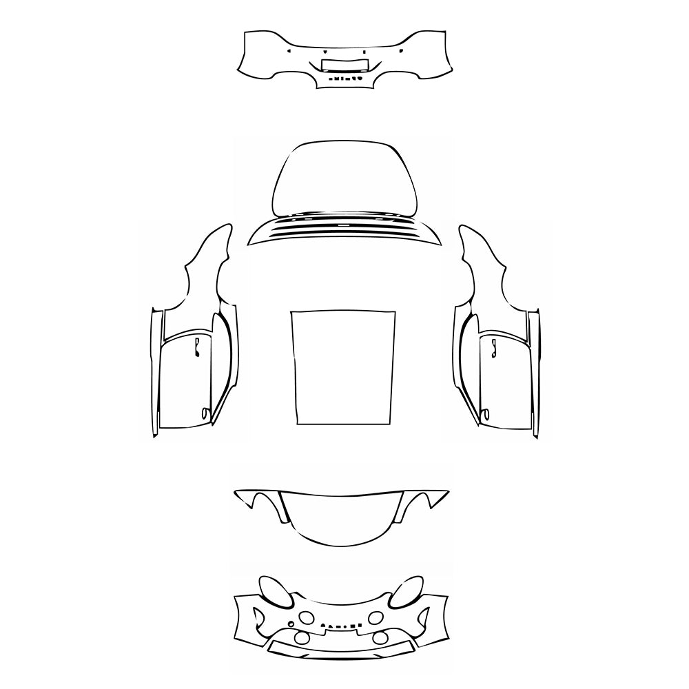 Pre-Cut PPF Alpine A 110 S 2021 - PPF-Kits