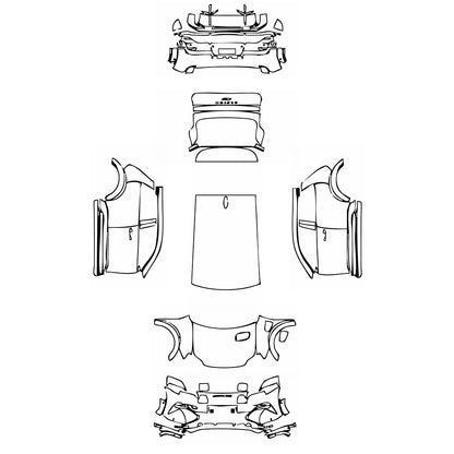 Pre-Cut PPF Alpine A 290 GT 2025 - PPF-Kits