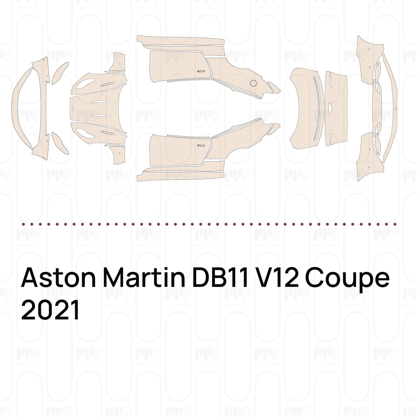 PPF precortado Aston Martin DB11 V12 Coupe 2021