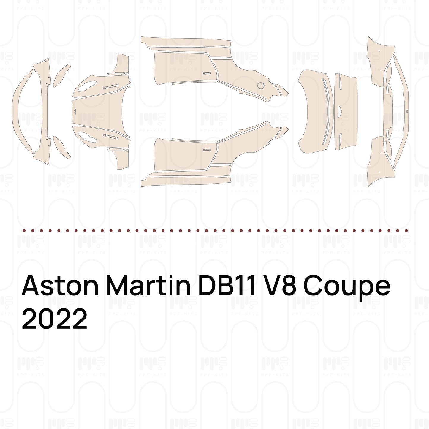 Pre-Cut PPF Aston Martin DB11 V8 Coupe 2022