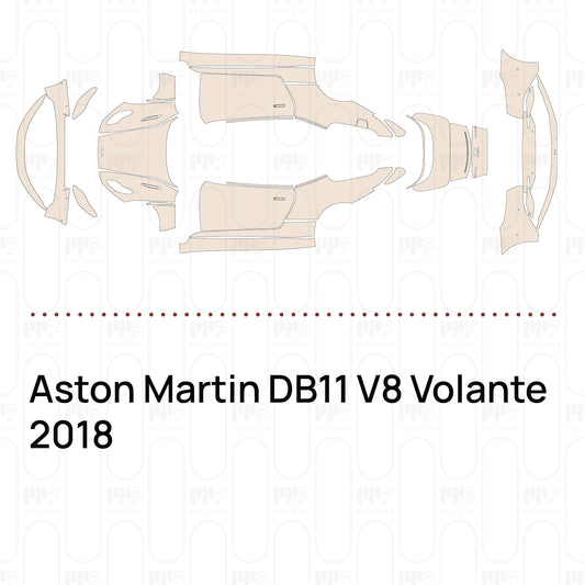 PPF precortado Aston Martin DB11 V8 Volante 2018