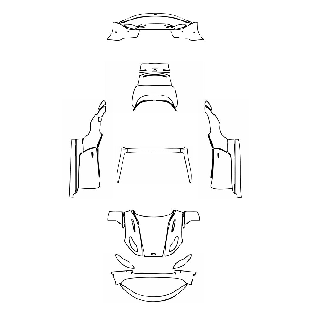 Pre-Cut PPF Aston Martin DB11 V8 Volante 2021 - PPF-Kits