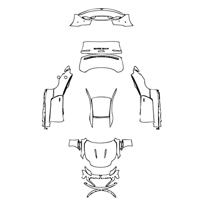 Pre-Cut PPF Aston Martin DB12 Coupe 2024 - PPF-Kits