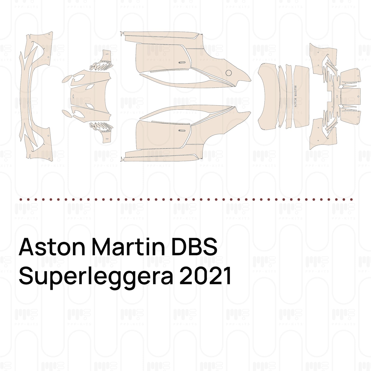 PPF precortado Aston Martin DBS Superleggera 2021