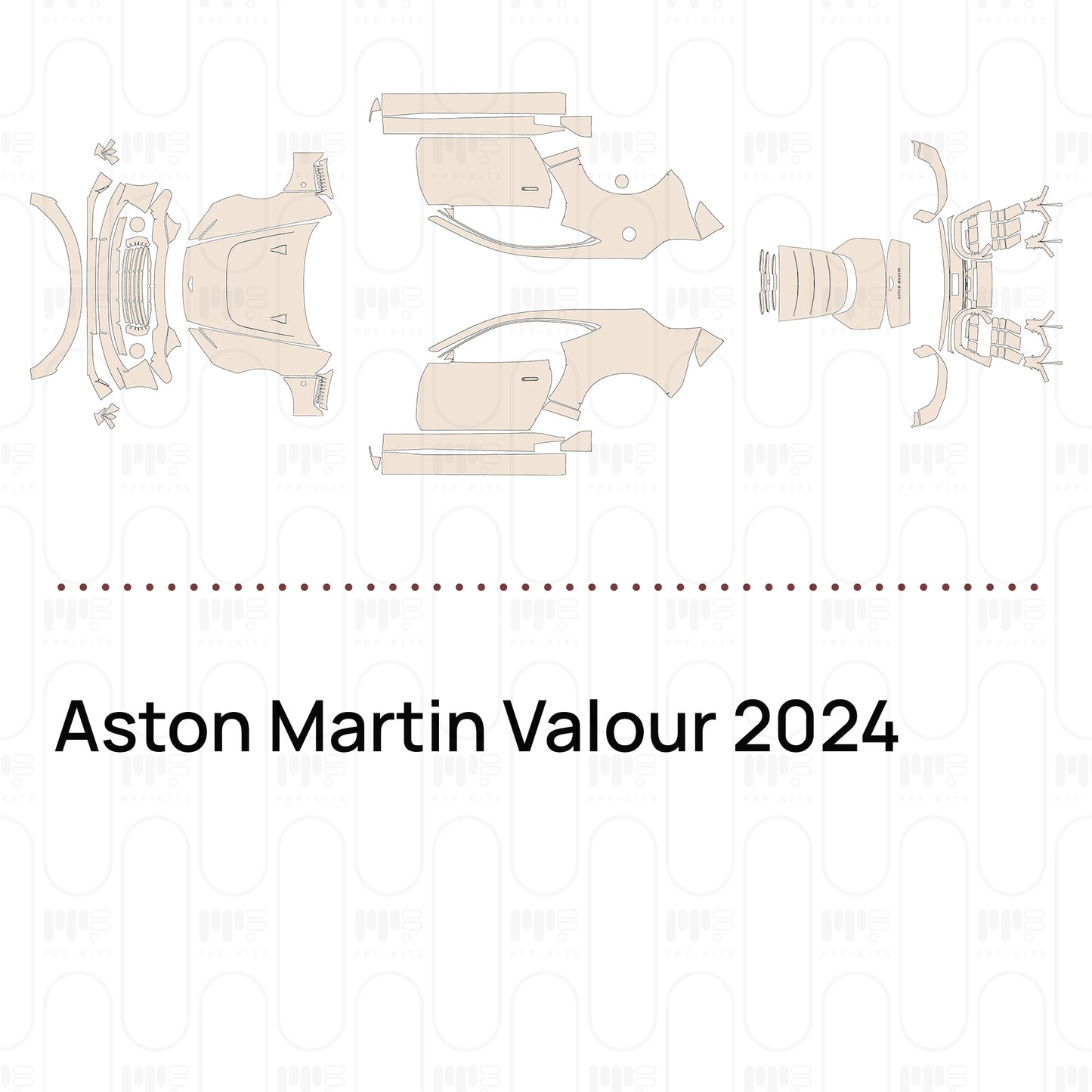 Pre-Cut PPF Aston Martin Valour 2024