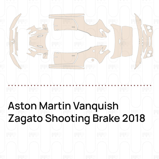PPF precortado Aston Martin Vanquish Zagato Shooting Brake 2018