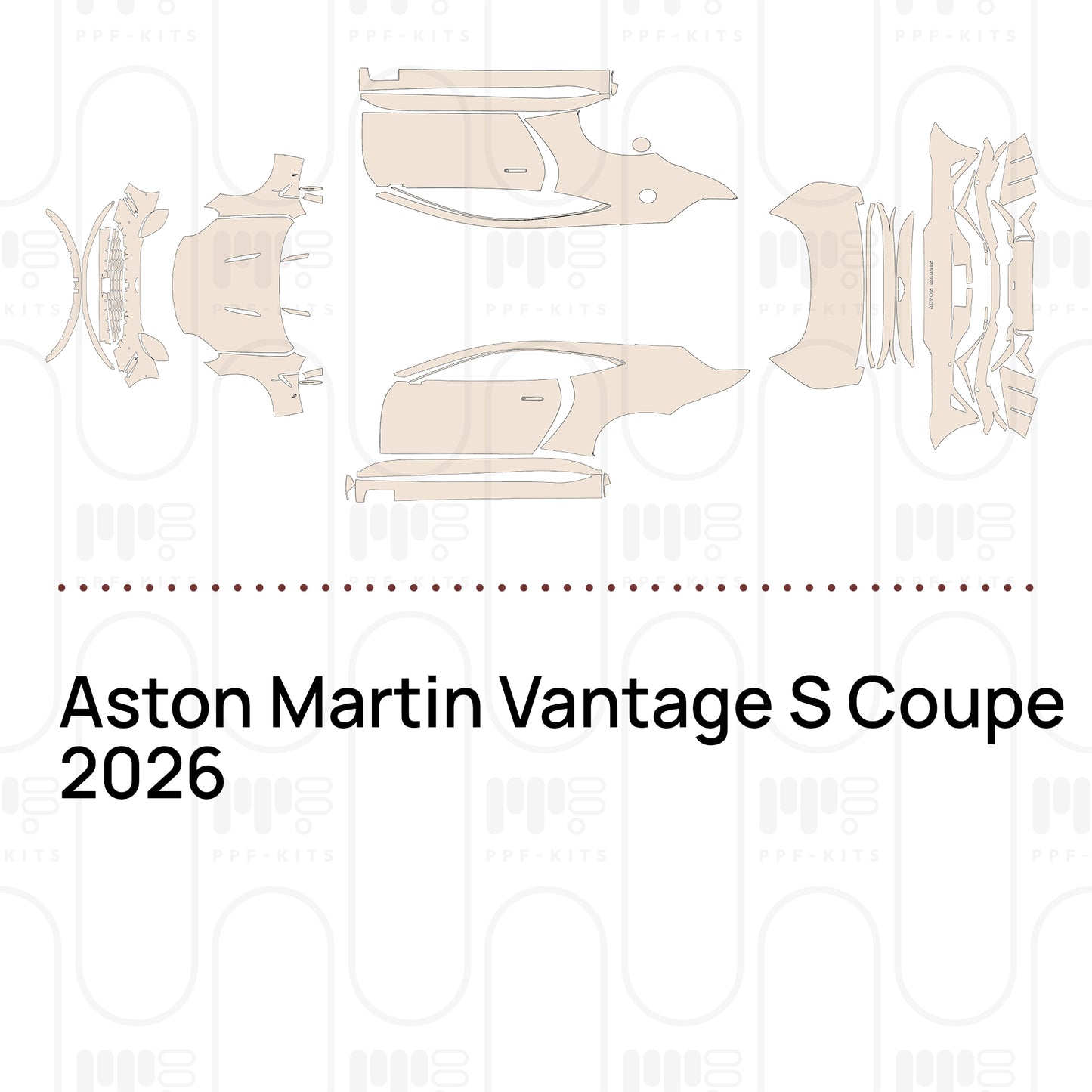 PPF precortado Aston Martin Vantage S Coupe 2026