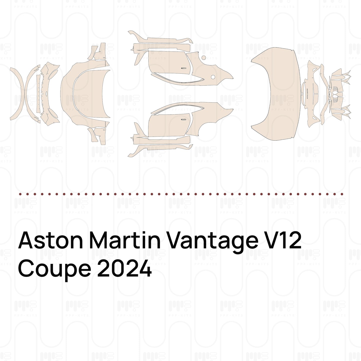 Pre-Cut PPF Aston Martin Vantage V12 Coupe 2024