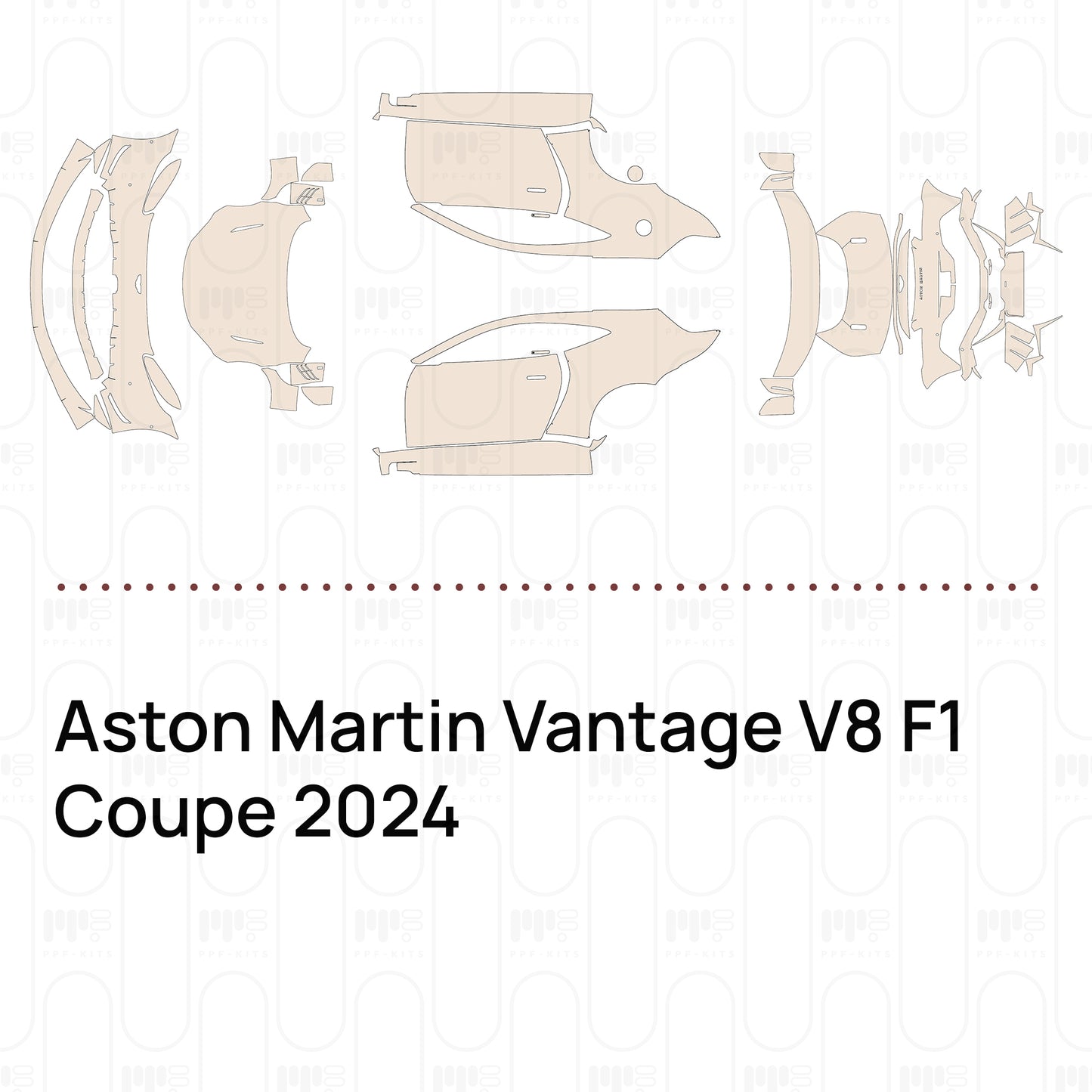 Pre-Cut PPF Aston Martin Vantage V8 F1 Coupe 2024