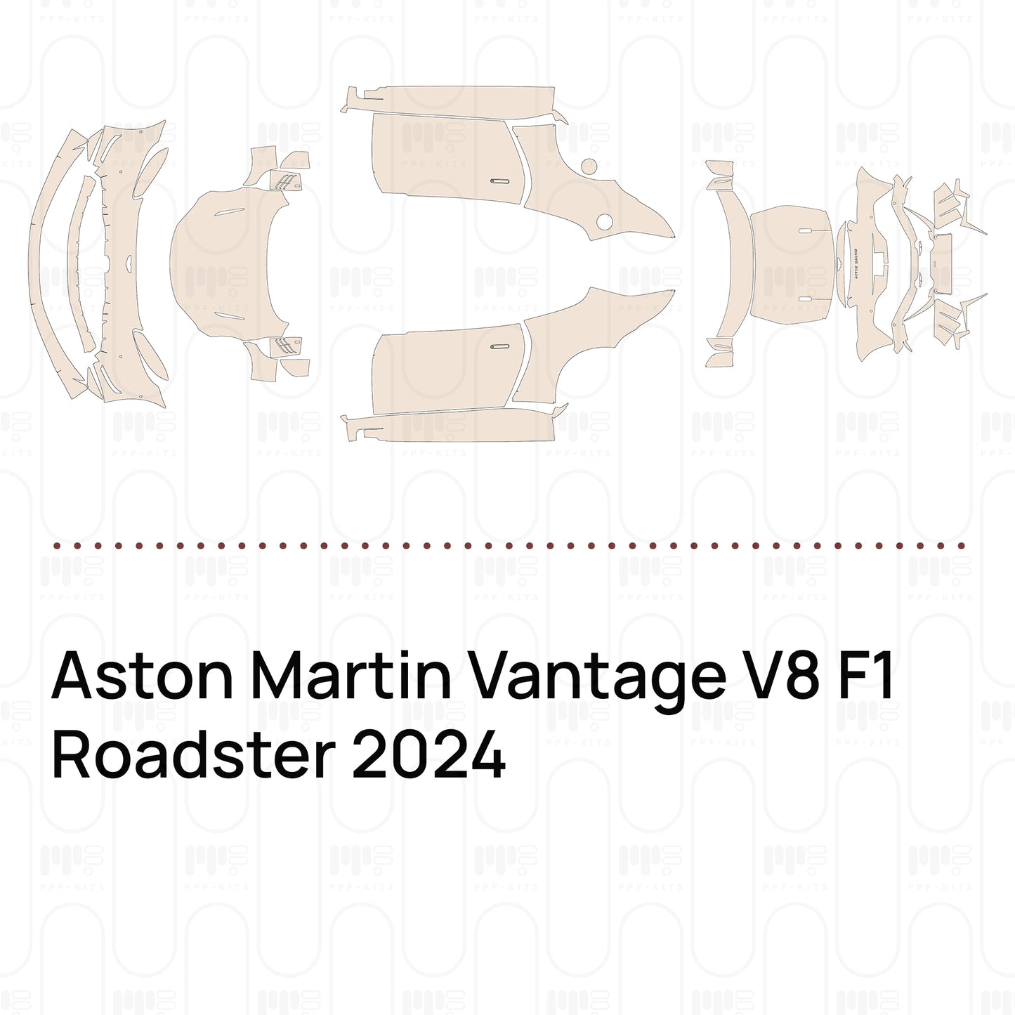 Pre-Cut PPF Aston Martin Vantage V8 F1 Roadster 2024