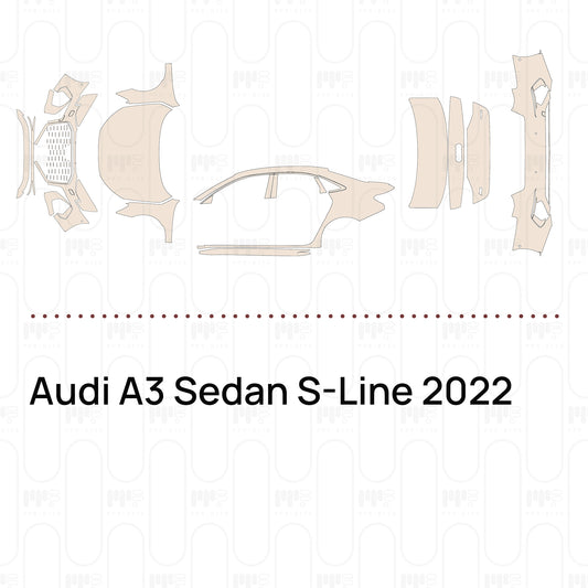 Pre-Cut PPF Audi A3 Sedan S-Line 2022