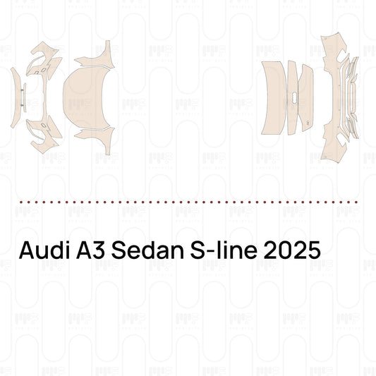 Pre-Cut PPF Audi A3 Sedan S-line 2025