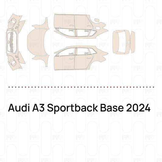 Pre-Cut PPF Audi A3 Sportback Base 2024