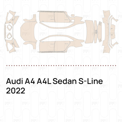 PPF precortado Audi A4 A4L Sedan S-Line 2022