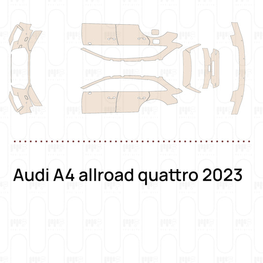 Pre-Cut PPF Audi A4 allroad quattro 2023