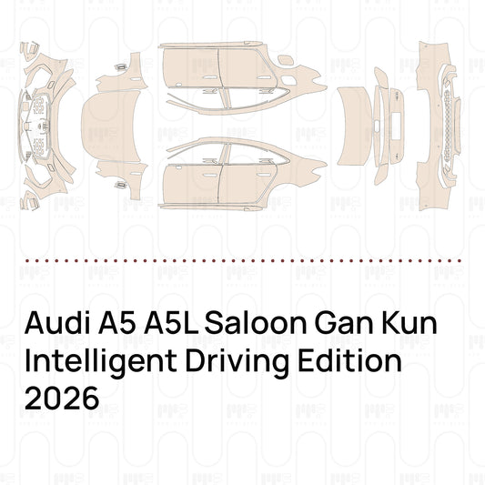 PPF precortado Audi A5 A5L Saloon Gan Kun Intelligent Driving Edition 2026