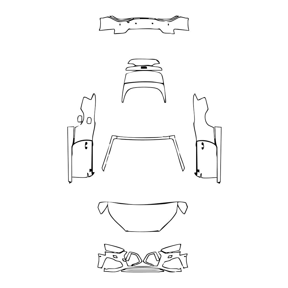 Pre-Cut PPF Audi A5 A5 Cabriolet S-line 2025 - PPF-Kits