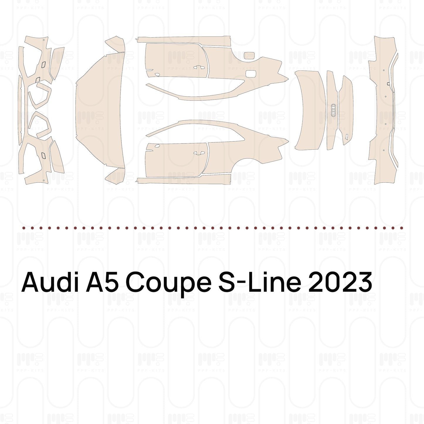 PPF precortado Audi A5 Coupe S-Line 2023