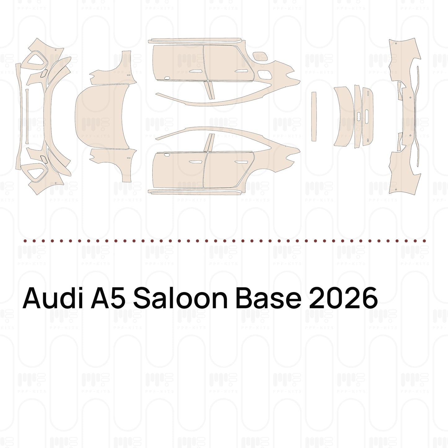 PPF precortado Audi A5 Saloon Base 2026