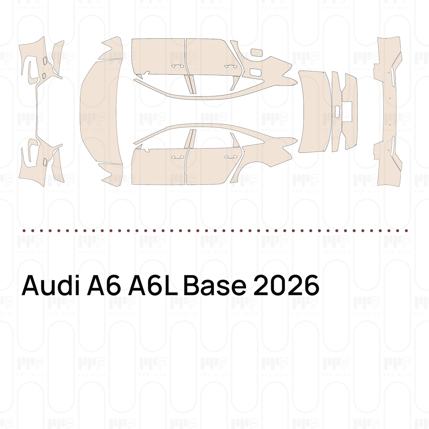 PPF precortado Audi A6 A6L Base 2026