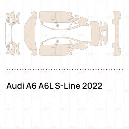 PPF precortado Audi A6 A6L S-Line 2022