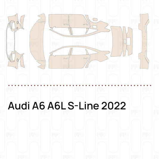 Pre-Cut PPF Audi A6 A6L S-Line 2022