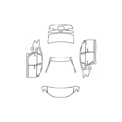Pre-Cut PPF Audi A6 A6L TFSI e Base 2020 - PPF-Kits