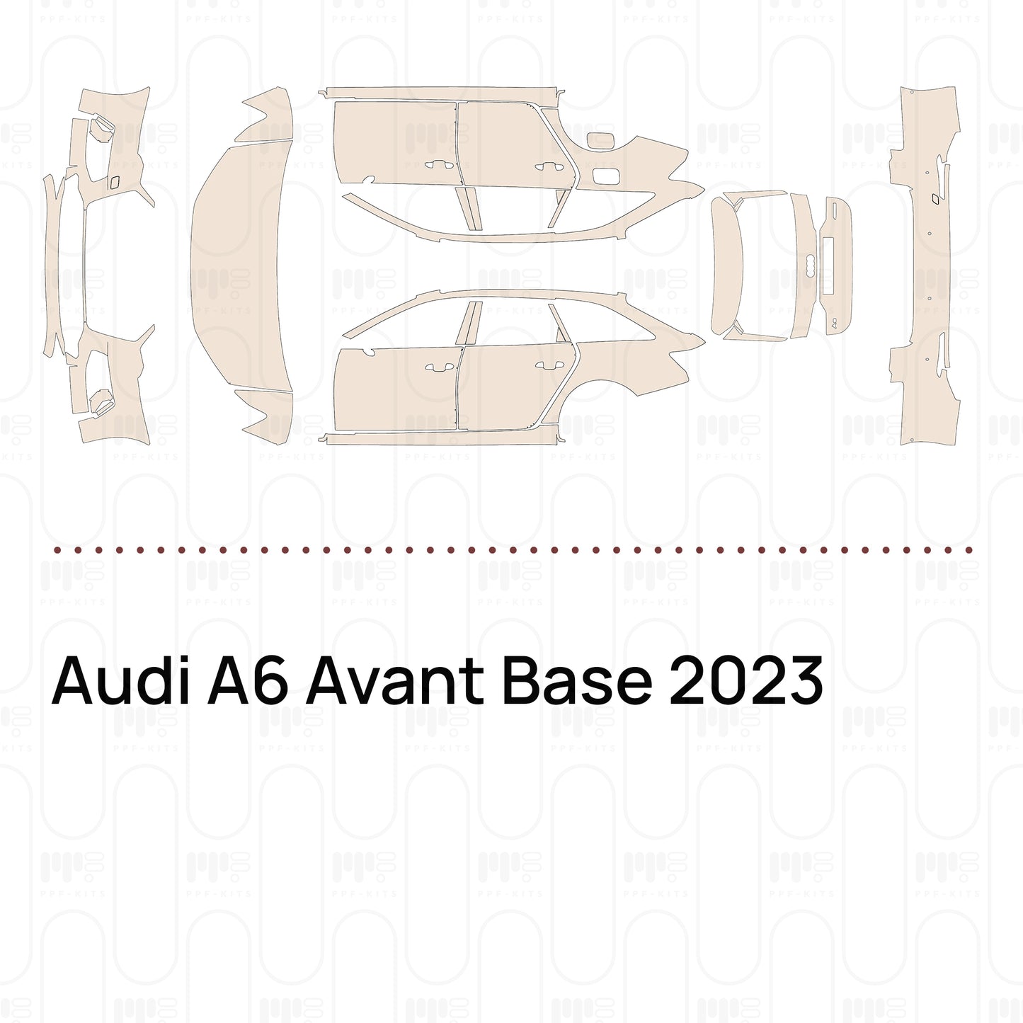 PPF precortado Audi A6 Avant Base 2023