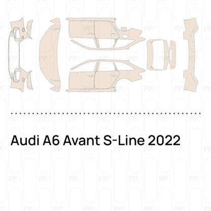 PPF precortado Audi A6 Avant S-Line 2022