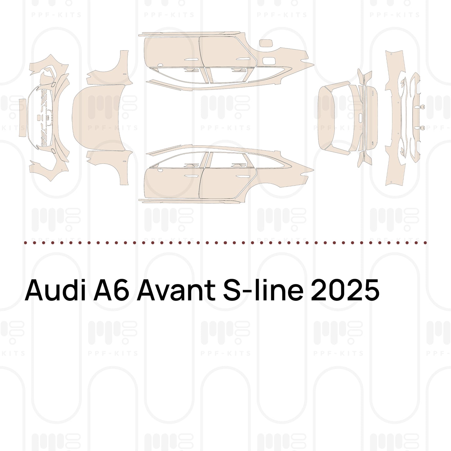 PPF precortado Audi A6 Avant S-line 2025