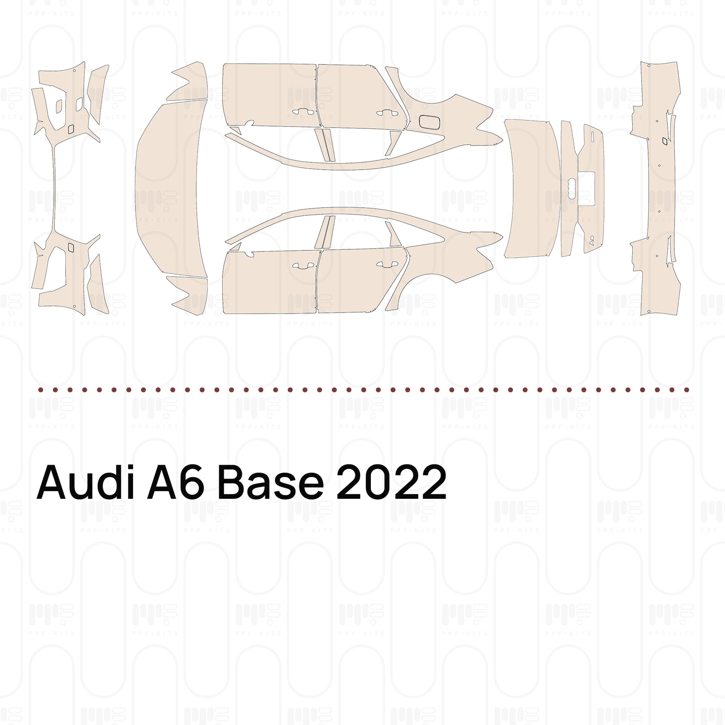 Pre-Cut PPF Audi A6 Base 2022