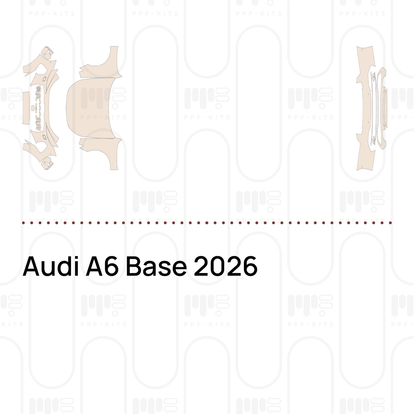 PPF precortado Audi A6 Base 2026