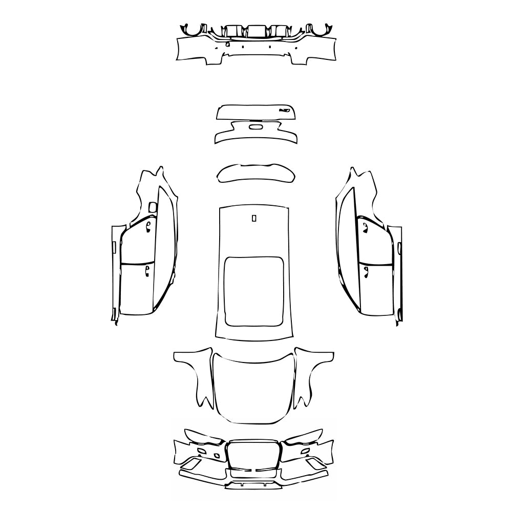 Pre-Cut PPF Audi A6 RS6 Avant 2017 - PPF-Kits