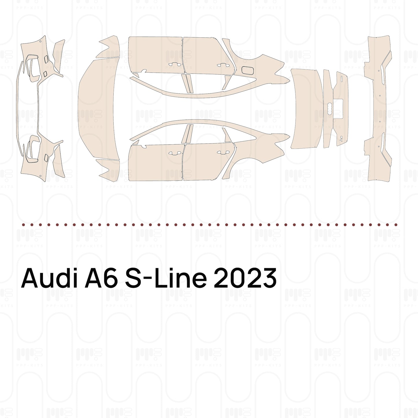 PPF precortado Audi A6 S-Line 2023
