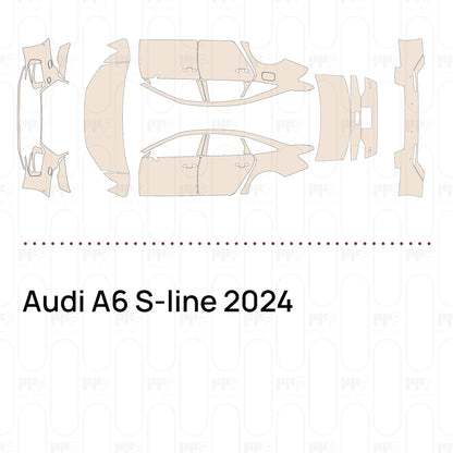 PPF precortado Audi A6 S-line 2024