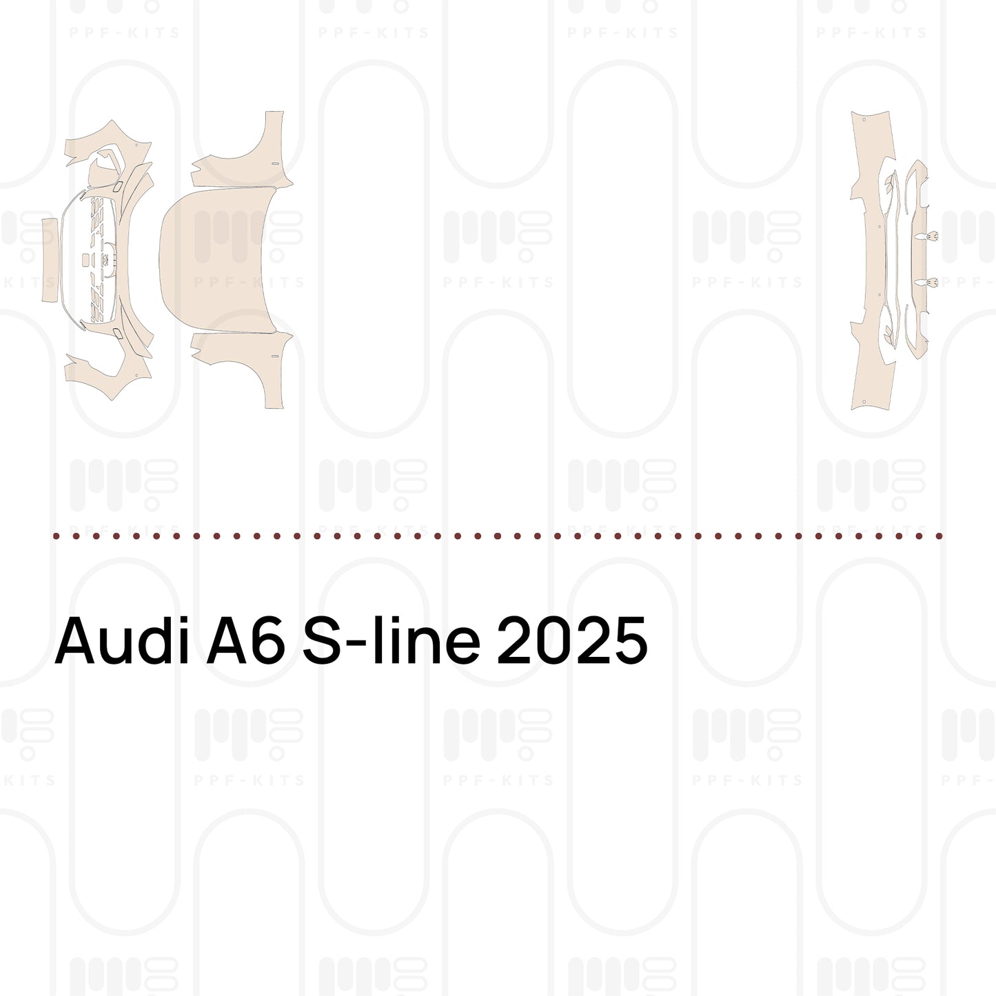 PPF precortado Audi A6 S-line 2025