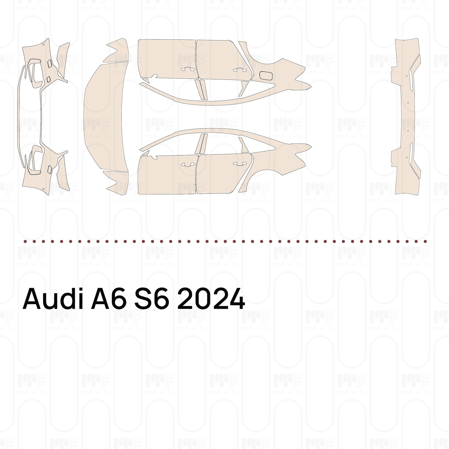 PPF precortado Audi A6 S6 2024