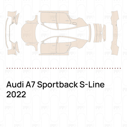 PPF precortado Audi A7 Sportback S-Line 2022