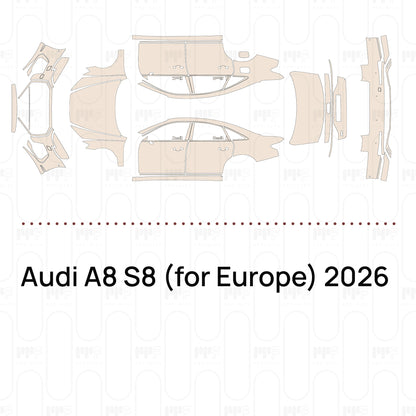 PPF precortado Audi A8 S8 (for Europe) 2026