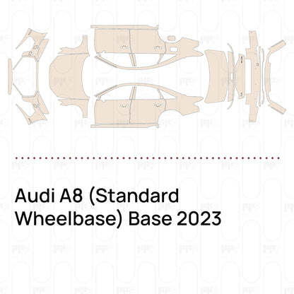 PPF precortado Audi A8 (Standard Wheelbase) Base 2023