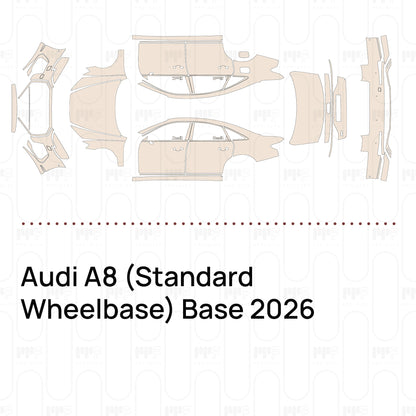 PPF precortado Audi A8 (Standard Wheelbase) Base 2026